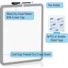 imageMr Pen Dry Erase Board 14 x 11 with a Black Dry Erase Marker Small Mini White Board for Kids StudentsGray