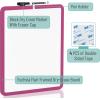 imageMr Pen Dry Erase Board 14 x 11 with a Black Dry Erase Marker Small Mini White Board for Kids StudentsMagenta