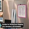 imageMr Pen Dry Erase Board 14 x 11 with a Black Dry Erase Marker Small Mini White Board for Kids StudentsMagenta