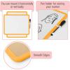 imageMr Pen Dry Erase Board 14 x 11 with a Black Dry Erase Marker Small Mini White Board for Kids StudentsOrange
