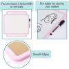 imageMr Pen Dry Erase Board 14 x 11 with a Black Dry Erase Marker Small Mini White Board for Kids StudentsPink