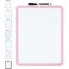 imageMr Pen Dry Erase Board 14 x 11 with a Black Dry Erase Marker Small Mini White Board for Kids StudentsPink