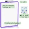 imageMr Pen Dry Erase Board 14 x 11 with a Black Dry Erase Marker Small Mini White Board for Kids StudentsPurple 2