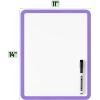 imageMr Pen Dry Erase Board 14 x 11 with a Black Dry Erase Marker Small Mini White Board for Kids StudentsPurple 2