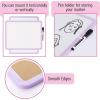 imageMr Pen Dry Erase Board 14 x 11 with a Black Dry Erase Marker Small Mini White Board for Kids StudentsPurple