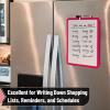 imageMr Pen Dry Erase Board 14 x 11 with a Black Dry Erase Marker Small Mini White Board for Kids StudentsRed
