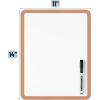 imageMr Pen Dry Erase Board 14 x 11 with a Black Dry Erase Marker Small Mini White Board for Kids StudentsSandstone