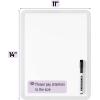 imageMr Pen Dry Erase Board 14 x 11 with a Black Dry Erase Marker Small Mini White Board for Kids StudentsWhite