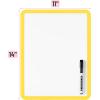 imageMr Pen Dry Erase Board 14 x 11 with a Black Dry Erase Marker Small Mini White Board for Kids StudentsYellow