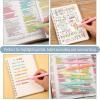 imageMr Pen Gel Highlighters 8 Pack Morandi Colors No Bleed Bible MarkersCandy Colors