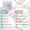 imageMr Pen Gel Highlighters 8 Pack Morandi Colors No Bleed Bible MarkersDusty Colors