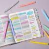 imageMr Pen Gel Highlighters 8 Pack Morandi Colors No Bleed Bible MarkersFriendly Colors