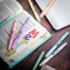 imageMr Pen Gel Highlighters 8 Pack Morandi Colors No Bleed Bible MarkersPastel Colors 1