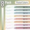 imageMr Pen Gel Highlighters 8 Pack Morandi Colors No Bleed Bible MarkersPastel Colors 2