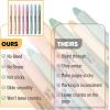 imageMr Pen Gel Highlighters 8 Pack Morandi Colors No Bleed Bible MarkersPastel Colors 2