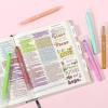 imageMr Pen Gel Highlighters 8 Pack Morandi Colors No Bleed Bible MarkersPastel Colors 4