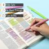 imageMr Pen Gel Highlighters 8 Pack Morandi Colors No Bleed Bible MarkersPastel Colors 4