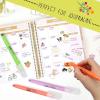 imageMr Pen Gel Highlighters 8 Pack Morandi Colors No Bleed Bible MarkersPastel and Vibrant Colors