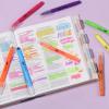 imageMr Pen Gel Highlighters 8 Pack Morandi Colors No Bleed Bible MarkersVibrant Colors 1