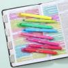 imageMr Pen Gel Highlighters 8 Pack Morandi Colors No Bleed Bible MarkersVibrant Colors 2
