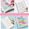 imageMr Pen Gel Highlighters 8 Pack Morandi Colors No Bleed Bible MarkersVibrant Colors 2
