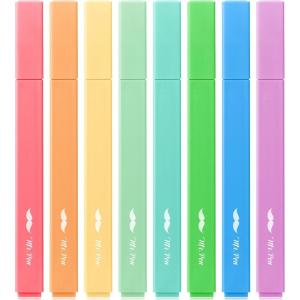imageMr Pen Aesthetic Highlighters 12pcs Chisel Tip Vibrant Colors Fluorescent Highlighters Assorted Colors Bible Highlighters and Pens No Bleed Cute Highlighters No Bleed Highlighters for BibleSummer Colors