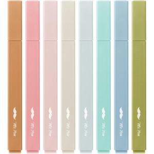imageMr Pen Aesthetic Highlighters 12pcs Chisel Tip Vibrant Colors Fluorescent Highlighters Assorted Colors Bible Highlighters and Pens No Bleed Cute Highlighters No Bleed Highlighters for BibleNatural Earth
