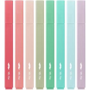 imageMr Pen Aesthetic Highlighters 12pcs Chisel Tip Vibrant Colors Fluorescent Highlighters Assorted Colors Bible Highlighters and Pens No Bleed Cute Highlighters No Bleed Highlighters for BibleNew Vintage