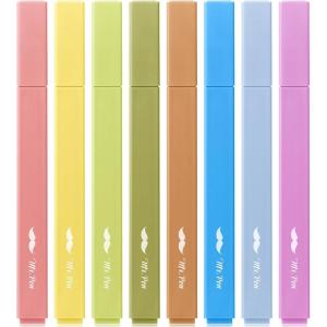 imageMr Pen Aesthetic Highlighters 12pcs Chisel Tip Vibrant Colors Fluorescent Highlighters Assorted Colors Bible Highlighters and Pens No Bleed Cute Highlighters No Bleed Highlighters for BibleAutumn Colors