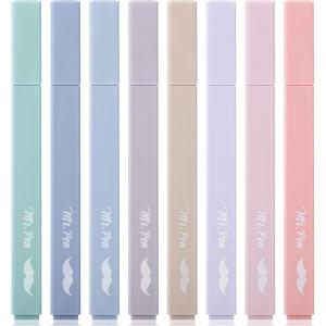 imageMr Pen Aesthetic Highlighters 12pcs Chisel Tip Vibrant Colors Fluorescent Highlighters Assorted Colors Bible Highlighters and Pens No Bleed Cute Highlighters No Bleed Highlighters for BibleMorandi Colors