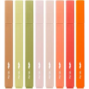 imageMr Pen Aesthetic Highlighters 12pcs Chisel Tip Vibrant Colors Fluorescent Highlighters Assorted Colors Bible Highlighters and Pens No Bleed Cute Highlighters No Bleed Highlighters for BibleAutumn Earth