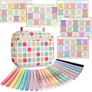 imageMr Pen Bible Journaling Kit Bible Case Bible Highlighters and Pens No Bleed Bible Study Kit Bible Journaling Kit Easter Gift