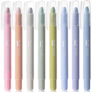 imageMr Pen Gel Highlighters 8 Pack Morandi Colors No Bleed Bible MarkersMorandi  Vintage Colors