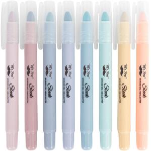 imageMr Pen Gel Highlighters 8 Pack Morandi Colors No Bleed Bible MarkersMorandi Colors 2