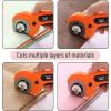 imageMr Pen 45mm Rotary Cutter with 1 Extra Blade Ergonomic Handle Rotary Cutter for Fabric Fabric Cutter Fabric Cutter Wheel Fabric Rotary Cutter Rotary Cutting Tool Rotary Fabric CutterOrange