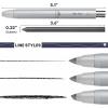 imageMr Pen 56 mm Mechanical Pencil Lead Holder Clutch Pencil 56mm Lead Holder Clutch Lead Holder Mechanical Drawing Pencils for Sketching Mechanical Pencils to Draw