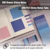 imageMr Pen Aesthetic Book Annotation Kit 38 pcs Aesthetic Highlighters and Gel Pens Transparent Sticky Notes Transparent Sticky Tabs for Books No Bleed Highlighters for Bible Pages No BleedOuter Space