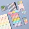 imageMr Pen Aesthetic Book Annotation Kit Aesthetic Highlighters and Gel Pens Transparent Sticky Notes Transparent Sticky Tabs for Books No Bleed Highlighters for Bible Pages No Bleed