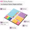 imageMr Pen Bible Sticky Notes Set 410 Pack School Office Supplies Planner Sticky Note Dividers Tabs Book NotesVibrant