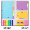 imageMr Pen Bible Sticky Notes Set 410 Pack School Office Supplies Planner Sticky Note Dividers Tabs Book NotesVibrant