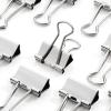 imageMr Pen Binder Clips Small Binder Clips 50Pack 075 in Black Small Clips Paper Binder Clips Binder Clips Small SizeSmall Paper Clips Office Clips Micro Binder Clips Mini Binder ClipsF Silver