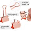 imageMr Pen Binder Clips Small Binder Clips 50Pack 075 in Black Small Clips Paper Binder Clips Binder Clips Small SizeSmall Paper Clips Office Clips Micro Binder Clips Mini Binder ClipsD Rose Gold