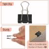 imageMr Pen Binder Clips Small Binder Clips 50Pack 075 in Black Small Clips Paper Binder Clips Binder Clips Small SizeSmall Paper Clips Office Clips Micro Binder Clips Mini Binder ClipsA Black