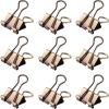 imageMr Pen Binder Clips Small Binder Clips 50Pack 075 in Black Small Clips Paper Binder Clips Binder Clips Small SizeSmall Paper Clips Office Clips Micro Binder Clips Mini Binder ClipsE Bronze
