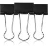 imageMr Pen Binder Clips Small Binder Clips 50Pack 075 in Black Small Clips Paper Binder Clips Binder Clips Small SizeSmall Paper Clips Office Clips Micro Binder Clips Mini Binder ClipsA Black