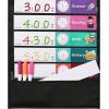 imageMr Pen Daily Schedule Pocket Charts 131 Pocket 26 Double Sided Reusable Cards13 Colored13 Blanked 128x35 Pocket Chart for Classroom Classroom Pocket Chart Classroom Schedule Pocket Chart