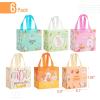imageMr Pen Easter Gift Bags with Handles 81quotx78quotx58quot 6 pcs Bunny Carrot Chick Design Reusable NonWoven Easter Bags with Handles