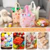 imageMr Pen Easter Gift Bags with Handles 81quotx78quotx58quot 6 pcs Bunny Carrot Chick Design Reusable NonWoven Easter Bags with Handles