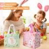 imageMr Pen Easter Gift Bags with Handles 81quotx78quotx58quot 6 pcs Bunny Carrot Chick Design Reusable NonWoven Easter Bags with Handles