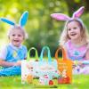 imageMr Pen Easter Gift Bags with Handles 92quotx87quotx45quot 6 pcs Bunny Carrot Chick Design Reusable NonWoven Easter Bags with Handles